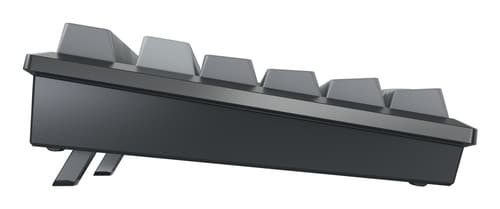 CHERRY KW 300 MX - Keyboard - 75% - compact - backlit - wireless - Bluetooth 5.2, USB-C - QWERTY - US - key switch: CHERRY MX2A Silent Red - black — view 5