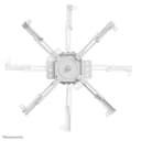 Neomounts CL25-550WH1 - Mounting kit (ceiling mount) - full-motion - for projector - easy-install, height 74.5 - 114.5 cm - steel - white thumbnail 15