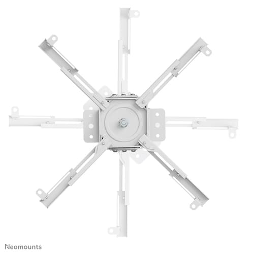 Neomounts CL25-550WH1 - Mounting kit (ceiling mount) - full-motion - for projector - easy-install, height 74.5 - 114.5 cm - steel - white — view 16