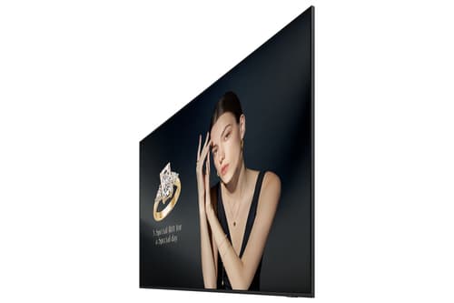 Samsung QH115FX - 115" Diagonal Class (114.5" viewable) - QHFX Series LED-backlit LCD display - QLED - digital signage - Tizen Enterprise - 4K UHD (2160p) 3840 x 2160 - Quantum Mini LED Pro - titan black — view 7