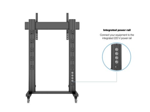 *Non Cancellable/Non Returnable (NCNR)* STAND 180 DUAL PILLAR WHEELBASE BL — view 23