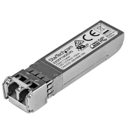 StarTech.com Juniper EX-SFP-10GE-LR Compatible SFP+ Module, 10GBASE-LR, 10GbE Single Mode (SMF) Fiber SMF Optic Transceiver, 10GE Gigabit Ethernet SFP+, LC Connector, 10km, 1310nm, DDM - Lifetime Warranty (EXSFP10GELRS) - SFP+ transceiver module (equivalent to: Juniper EX-SFP-10GE-LR) - 10GbE - 10GBase-LR - LC single-mode - up to 10 km - 1310 nm
