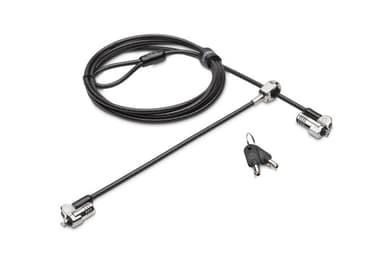 Kensington NanoSaver Keyed Twin - Security cable