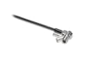 Kensington NanoSaver Keyed Twin - Security cable