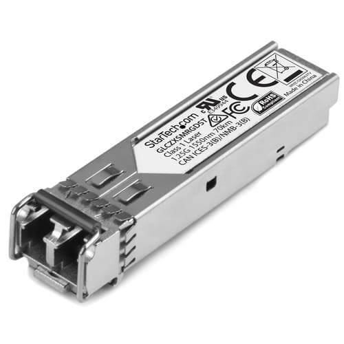 StarTech.com Cisco GLC-ZX-SM-RGD Compatible SFP Module, 1000BASE-ZX, 1GbE SMF Optic Transceiver, LC Connector, 70km, 1550nm, DDM, Cisco ASR920, IE2000IE4000, Mini GBIC Transceiver Module - Lifetime Warranty (GLCZXSMRGDST) - SFP (mini-GBIC) transceiver module (equivalent to: Cisco GLC-ZX-SM-RGD) - 1GbE - 1000Base-ZX - LC single-mode - up to 70 km - 1550 nm