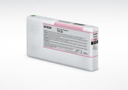 Epson Ink Cartridges, Ultrachrome HDR, T9136, Singlepack, 1 x 200.0 ml Vivid Light Magenta, Standard