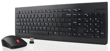 Lenovo Essential Wireless Combo - Keyboard and mouse set - wireless - 2.4 GHz - UK