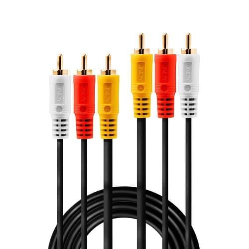 15M PREMIUM AV CABLE 3XPHONO MALE TO — view 3
