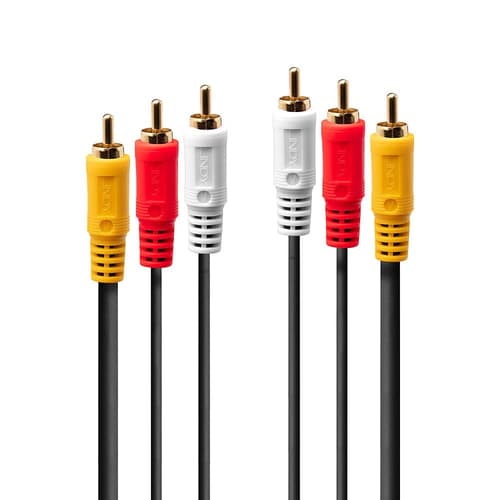 15M PREMIUM AV CABLE 3XPHONO MALE TO