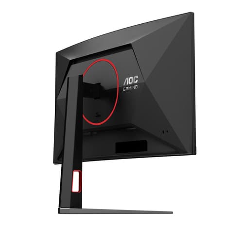 AOC Gaming C27G4Z2 - G4 Series - LED monitor - gaming - curved - 27" - 1920 x 1080 Full HD @ 260 Hz - VA - 300 cd/m� - 3000:1 - HDR10 - 0.3 ms - 2xHDMI, DisplayPort - black, red — view 16