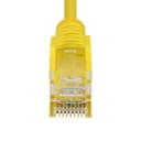 StarTech.com - Patch cable - RJ-45 (M) to RJ-45 (M) - 3.6 mm - UTP - CAT 5/5e/6 - IEEE 802.3bt - halogen-free, snagless, straight - yellow thumbnail 4