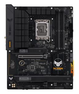 ASUS TUF GAMING B760-PLUS WIFI D4 - Motherboard - ATX - LGA1700 Socket - B760 Chipset - USB 3.2 Gen 1, USB 3.2 Gen 2, USB-C 3.2 Gen 2x2 - 2.5 Gigabit LAN, Wi-Fi 6, Bluetooth - onboard graphics (CPU required) - HD Audio (8-channel)