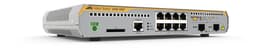 Allied Telesis AT x230-10GT - Switch - L2+ - Managed - 8 x 10/100/1000 + 2 x Gigabit SFP - desktop, rack-mountable