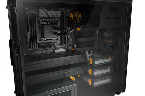 PURE BASE 600 GAMING CASE ORANGE — view 7