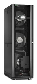 APC InRow RC - Rack air-conditioning cooling system chilled water - 460 - 480 V - black - 42U thumbnail 2