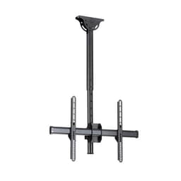 StarTech.com Ceiling TV Mount - 1.8' to 3' Short Pole - Full Motion - Supports Displays 32" to 75" - For VESA Mount Compatible TVs (FPCEILPTBSP) - Bracket - for flat panel - heavy duty steel - black - screen size: 37"-75" - ceiling mountable - for P/N: HDMIPLATE