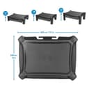 Height Adjustable Monitor Riser with Drawer thumbnail 7