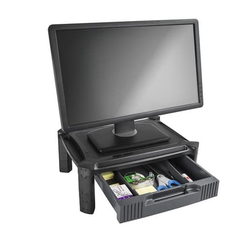 Height Adjustable Monitor Riser with Drawer — view 7