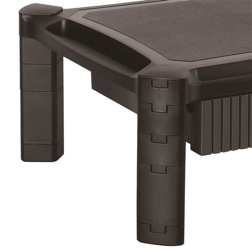Height Adjustable Monitor Riser with Drawer — view 4