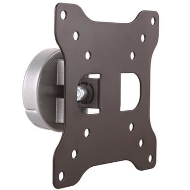 StarTech.com Monitor Wall Mount - Fixed - Supports Monitors 13" to 34" - VESA Monitor Wall Mount Bracket - Aluminum - Black & Silver (ARMWALL) - Mounting kit (display mount, wrench) - for monitor / flat panel - aluminium - screen size: 13"-34" - wall-mountable