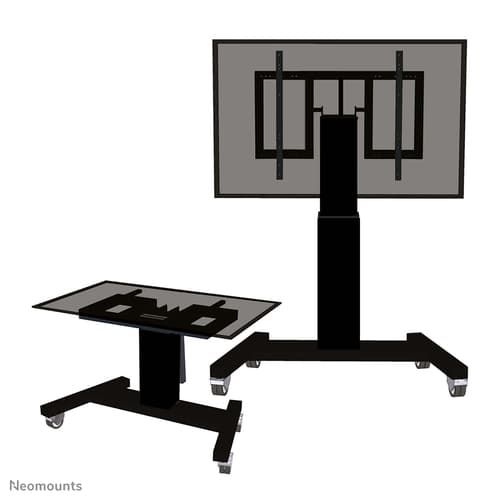 Neomounts PLASMA-M2500T - Cart - motorised - for flat panel / AV equipment - black, RAL 9005 - screen size: 42"-100" — view 1