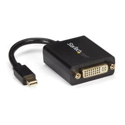 StarTech.com Mini DisplayPort to DVI Adapter - 1920x1200 � Thunderbolt 2 � mDP to DVI Converter for Your Mini DP MacBook or PC (MDP2DVI) - DVI adapter - Mini DisplayPort (M) to DVI-I (F) - 10.2 cm - black - for P/N: DP2MDPMF3, DVIDDMM1, DVIDDMM10M, DVIDDMM25, DVIDDMM2M, DVIDDMM3M, DVIDDMM5M
