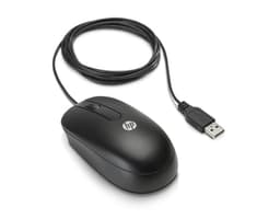 HP - Mouse - right and left-handed - laser - 3 buttons - wired - USB - for Chromebook 11MK G9, Chromebook x360, ProBook 44X G7, ProBook x360, Stream Pro 11 G4