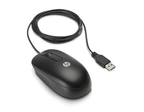 HP - Mouse - right and left-handed - laser - 3 buttons - wired - USB - for Chromebook 11MK G9, Chromebook x360, ProBook 44X G7, ProBook x360, Stream Pro 11 G4