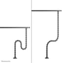 Neomounts Cable Spine Organizer for sit/ thumbnail 4