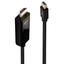 Lindy Kabel Mini DisplayPort/HDMI 4K30 (DP: passiv) 1m thumbnail 1
