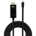 Lindy Kabel Mini DisplayPort/HDMI 4K30 (DP: passiv) 1m thumbnail 2