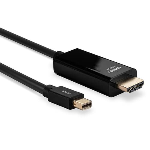 Lindy Kabel Mini DisplayPort/HDMI 4K30 (DP: passiv) 1m — view 4