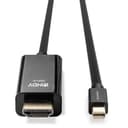 Lindy Kabel Mini DisplayPort/HDMI 4K30 (DP: passiv) 1m thumbnail 4