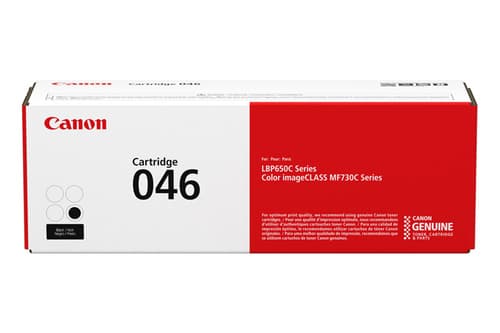 Canon 046 - Black - original - toner cartridge - for imageCLASS LBP654, MF731, MF735, i-SENSYS LBP653, LBP654, MF732, MF734, MF735 — view 1