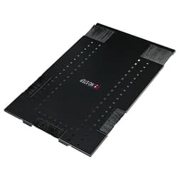 APC NetShelter SX - Rack roof - deep black - for P/N: AR3103SP, AR3106SP, SMX3000HVTUS, SMX3000LVUS, SRT1000RMXLI, SRT1000RMXLI-NC