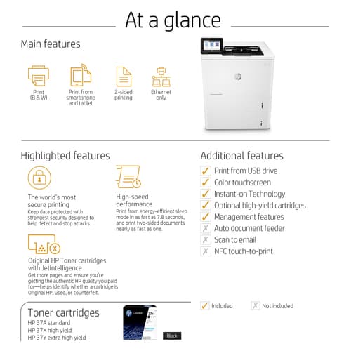 ^HP LJ ENT M609X 71PPM — view 14