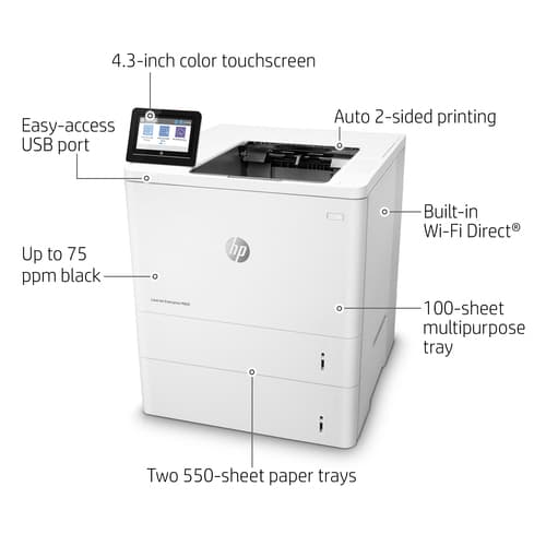 ^HP LJ ENT M609X 71PPM — view 13