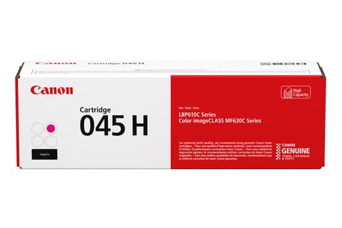 Canon 045 H - High capacity - magenta - original - toner cartridge - for imageCLASS LBP612Cdw, MF632Cdw, MF634Cdw — view 1