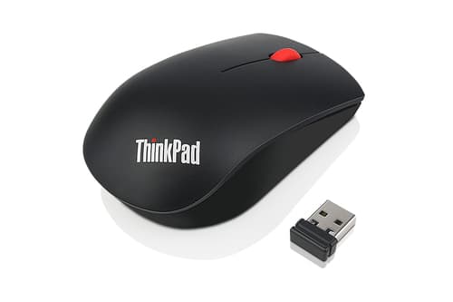 Lenovo ThinkPad Essential Wireless Mouse - Mouse - optical - 3 buttons - wireless - 2.4 GHz - USB wireless receiver - Campus