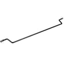 StarTech.com Horizontal Lacing Bar w/ 2 inch Offset at 75 Degrees- Server Rack Cable Management- 19" Network Rack-Mount Cord Organizer- 10pk (CMLB102) - Rack cable management lacing bar - 1U - 48.3 cm (pack of 10) - for P/N: RK1536BKF, RK1836BKF, RK4OD