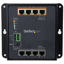 StarTech.com Industrial 8 Port Gigabit PoE Switch, 4 x PoE+ 30W, Power Over Ethernet, Hardened GbE Layer/L2 Managed Switch, Rugged High Power Gigabit Network Switch IP-30/-40C to +75C thumbnail 3
