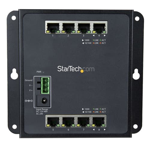 INDUSTRIAL 8 PORT GIGABIT MANAGED WA — view 4