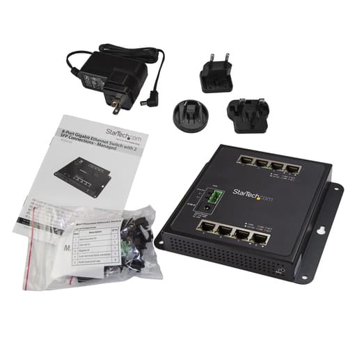 INDUSTRIAL 8 PORT GIGABIT MANAGED WA — view 5