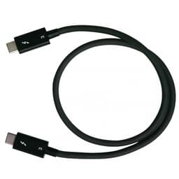 QNAP - Thunderbolt cable - 24 pin USB-C (M) to 24 pin USB-C (M) - Thunderbolt 3 - 50 cm - passive