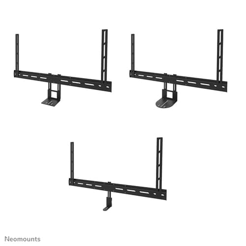 Neomounts AV50-500BL - Mounting kit (mount bracket, camera shelf) - for PTZ camera - universal - black - screen size: 43"-110" - VESA-mountable, above the screen, below the screen — view 11