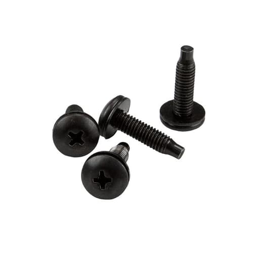 StarTech.com Server Rack Screws - 50 pack - 10-32 Screws - Rack Mount Screws - Network Rack Screws - Rack Mount Hardware (CABSCRWS1032) - Rack screws and nuts (pack of 50 pieces)