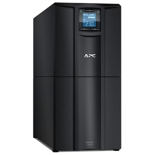APC Smart-UPS C 3000VA LCD - UPS - AC 230 V - 2100 Watt - 3000 VA - USB - output connectors: 7 - black
