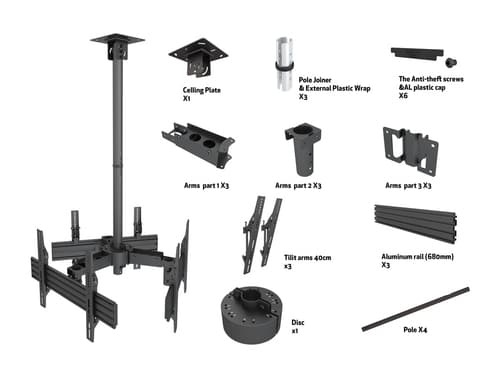 *Non Cancellable/Non Returnable (NCNR)* CEILING MOUNT PRO MBC3U — view 6