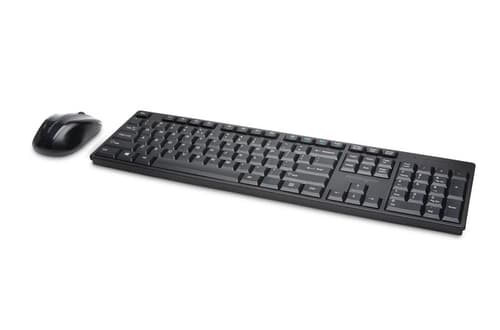 Kensington Pro Fit Low-Profile Desktop Set - Keyboard and mouse set - wireless - 2.4 GHz - UK