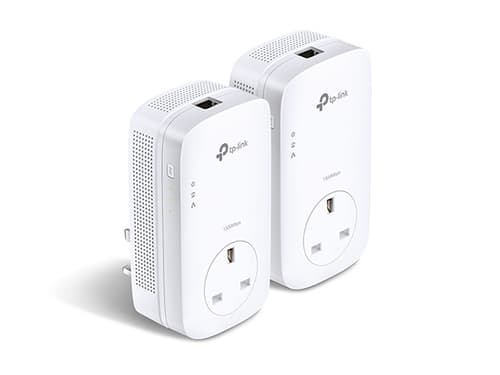 TP-Link TL-PA8010P KIT - V2 - Starter Kit - bridge - GigE, HomePlug AV (HPAV), HomePlug AV (HPAV) 2.0, IEEE 1901 - wall-pluggable (pack of 2)